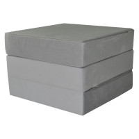 Rozkládací molitanová matrace ITAKA 195x65x15 cm - šedá