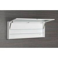 Sapho CLOE galerka s LED osvětlením 120x50x18cm, bílá CE120-0030
