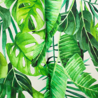 Voděodolný polštář do závěsného křesla LUNA BIZU 60x100 cm - Jungle - zelený
