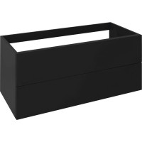 Sapho TREOS umyvadlová skříňka 110x53x50, 5cm, černá mat TS110-3535