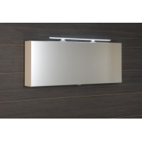 Sapho CLOE galerka s LED osvětlením 120x50x18cm, bílá CE120-0030