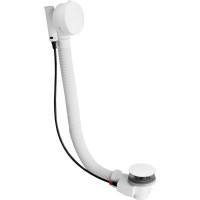 Polysan Vanová souprava s bovdenem, délka 1275mm, zátka 72mm, bílá 71683W