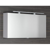 Sapho CLOE galerka s LED osvětlením 100x50x18cm, bílá CE100-0030