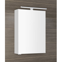 Sapho MIRRÓ galerka s LED osvětlením, 50x70x16cm, levá/pravá, bílá MC050-0030