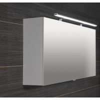 Sapho CLOE galerka s LED osvětlením 100x50x18cm, bílá CE100-0030