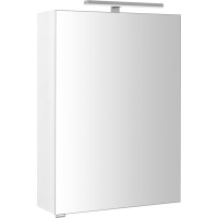 Sapho RIWA galerka s LED osvětlením, 50x70x17cm, bílá lesk RIW050-0030