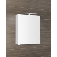Sapho MIRRÓ galerka s LED osvětlením, 60x70x16cm, levá/pravá, bílá MC060-0030