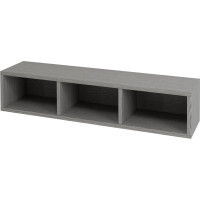 Sapho ESPACE otevřená policová skříňka 20x94x22cm, dub stříbrný ESC130-1111