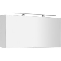 Sapho CLOE galerka s LED osvětlením 120x50x18cm, bílá CE120-0030