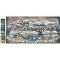 Norimpex Diamantové malování Poslední večeře 80x40 cm
