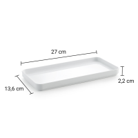 Gedy SEVENTY miska na postavení, bílá 630622