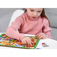 WOODLIKA Dřevěné puzzle Medvědi ve světě povolání 30 dílků