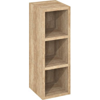 Sapho ESPACE otevřená policová skříňka 20x60x22cm, dub alabama ESC140-2222