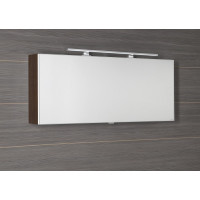 Sapho CLOE galerka s LED osvětlením 120x50x18cm, borovice rustik CE120-0016