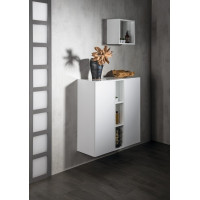 Sapho ESPACE skříňka 35x94x32cm, 1x dvířka, levá/pravá, bílá mat ESC530-3131