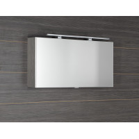 Sapho CLOE galerka s LED osvětlením 100x50x18cm, dub stříbrný CE100-0011
