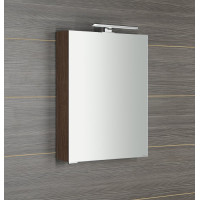 Sapho MIRRÓ galerka s LED osvětlením, 50x70x16cm, levá/pravá, borovice rustik MC050-0016