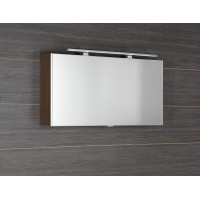 Sapho CLOE galerka s LED osvětlením 100x50x18cm, borovice rustik CE100-0016