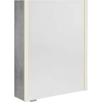 Sapho ALIX galerka s LED osvětlením 56x70x17, 5cm, levá/pravá, dub stříbrný AX156-0011