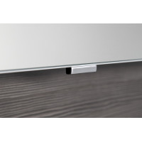 Sapho CLOE galerka s LED osvětlením 80x50x18cm, dub stříbrný CE080-0011
