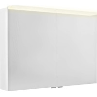 Sapho LINEX galerka s LED osvětlením, 100x70x15cm, bílá LX100-0030