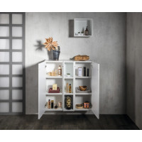 Sapho ESPACE skříňka 35x94x32cm, 1x dvířka, levá/pravá, bílá lesk ESC530-3030
