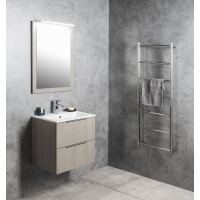 Sapho CIRASA umyvadlová skříňka 59, 2x64x46cm, dub stříbrný CR601-1111