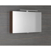 Sapho CLOE galerka s LED osvětlením 80x50x18cm, borovice rustik CE080-0016
