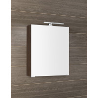 Sapho MIRRÓ galerka s LED osvětlením, 60x70x16cm, levá/pravá, borovice rustik MC060-0016