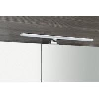 Sapho MIRRÓ galerka s LED osvětlením, 80x70x16cm, dub alabama MC080-0022
