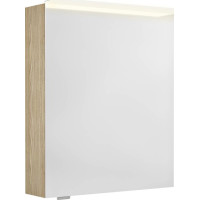Sapho LINEX galerka s LED osvětlením, 60x70x15cm, levá/pravá, jilm bardini LX060-0013
