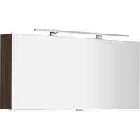 Sapho CLOE galerka s LED osvětlením 120x50x18cm, borovice rustik CE120-0016