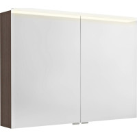 Sapho LINEX galerka s LED osvětlením, 100x70x15cm, borovice rustik LX100-0016