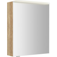 Sapho LINEX galerka s LED osvětlením, 60x70x15cm, levá/pravá, dub alabama LX060-0022