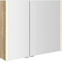 Sapho ALIX galerka s LED osvětlením 86x70x17, 5cm, dub alabama AX186-0022