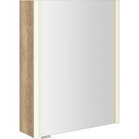 Sapho ALIX galerka s LED osvětlením 56x70x17, 5cm, levá/pravá, dub alabama AX156-0022