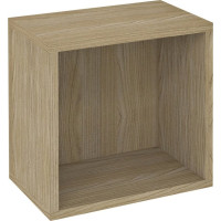 Sapho ESPACE otevřená policová skříňka 35x35x22cm, jilm bardini ESC150-1313