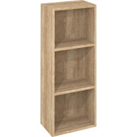 Sapho ESPACE otevřená policová skříňka 35x94x22cm, dub alabama ESC170-2222