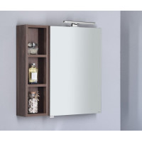 Sapho RIWA galerka s LED osvětlením, 60x70x17cm, borovice rustik RIW060-0016
