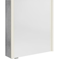 Sapho ALIX galerka s LED osvětlením 66x70x17, 5cm, levá/pravá, dub stříbrný AX166-0011