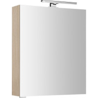 Sapho MIRRÓ galerka s LED osvětlením, 60x70x16cm, levá/pravá, jilm bardini MC060-0013