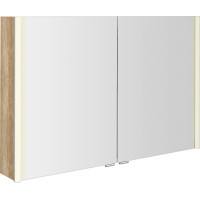 Sapho ALIX galerka s LED osvětlením, 106x70x17, 5cm, dub alabama AX106-0022