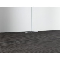 Sapho LUCIE galerka s LED osvětlením, 126x70x17cm, bílá LU125-0030