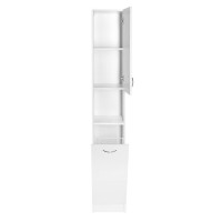 Aqualine SIMPLEX ECO vysoká skříňka s košem 30x180x30cm SIME310