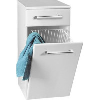 Aqualine VEGA skříňka spodní s košem 40x78x31cm, bílá VG078