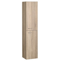Aqualine ZOJA/KERAMIA FRESH skříňka vysoká 30x140x20cm, dub platin 51157