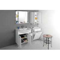 Aqualine ZOJA/KERAMIA FRESH skříňka horní 50x76x23cm, bílá 51302