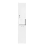 Aqualine SIMPLEX ECO vysoká skříňka s košem 30x180x30cm SIME310