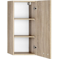 Aqualine ZOJA/KERAMIA FRESH horní skříňka 35x76x23cm, dub platin 50336