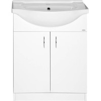 Aqualine SIMPLEX ECO 65 umyvadlová skříňka včetně umyvadla 63x83, 5x30, 7cm SIME650